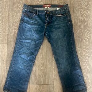 Lucky Brand Blue Ankle & Cropped Jeans